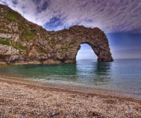 British Elephant Trunk Hill Landscape Stock Photo 05