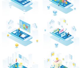 Business office vector