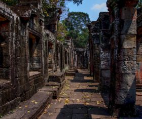 Cambodia Angkor Wat scenery Stock Photo 01