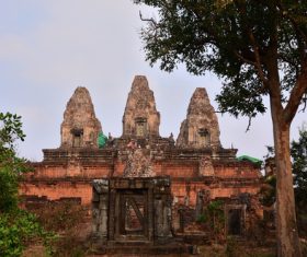 Cambodia Angkor Wat scenery Stock Photo 03