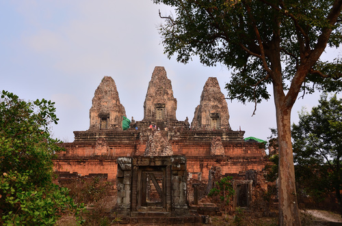 Cambodia Angkor Wat scenery Stock Photo 03