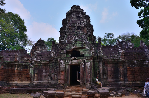 Cambodia Angkor Wat scenery Stock Photo 04