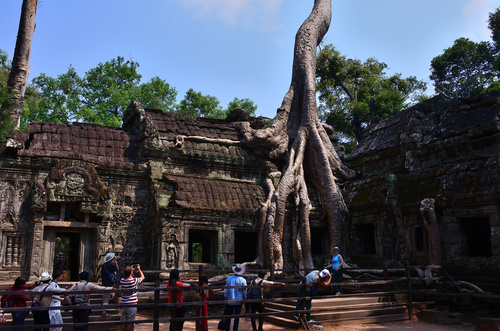 Cambodia Angkor Wat scenery Stock Photo 07