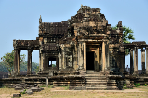 Cambodia Angkor Wat scenery Stock Photo 08