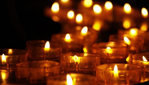 Candlelight Stock Photo