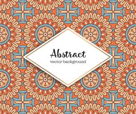 Classical styles seamless pattern sbstract vector 03