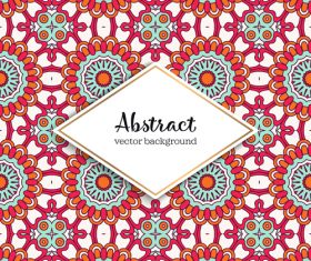 Classical styles seamless pattern sbstract vector 04