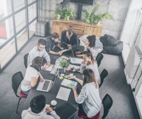 Company Product Development Group Meeting Stock Photo 02