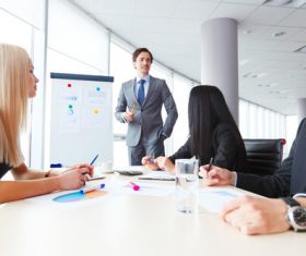 Company Product Development Group Meeting Stock Photo 03