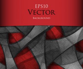 Complicated wave decor abstract background vector 01