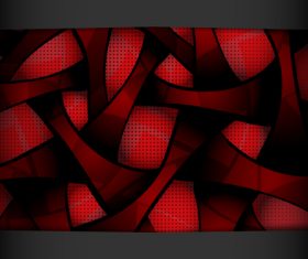 Complicated wave decor abstract background vector 02