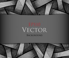 Complicated wave decor abstract background vector 08