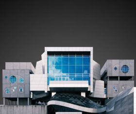 Creative building Stock Photo