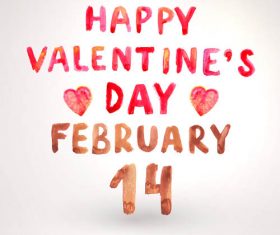 Creative love element design vector material 01