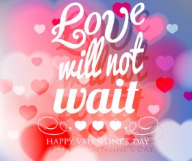 Creative love element design vector material 05