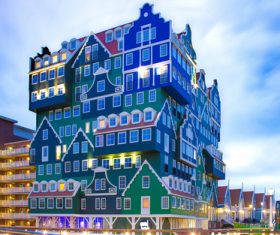 Dutch city landscape Stock Photo 02