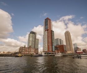 Dutch city landscape Stock Photo 04