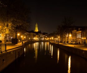 Dutch city landscape Stock Photo 06