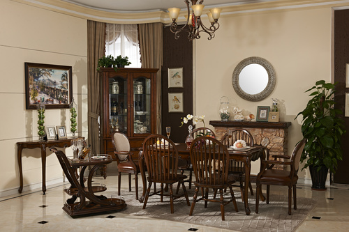 European-style living room design Stock Photo 04