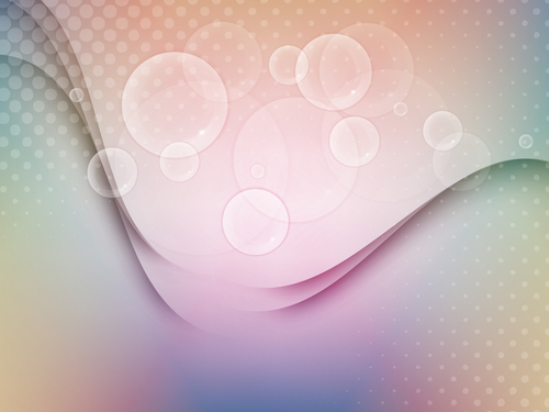 Fashion abstract background with bubble vector
