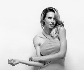 Female model posing in various poses Stock Photo 04