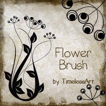 Flower Elegant Photoshop Brushes