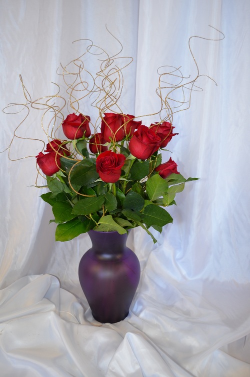 Flower arrangement in the room Stock Photo 09