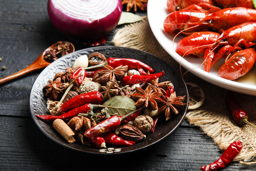 Fresh and delicious crayfish Stock Photo 01
