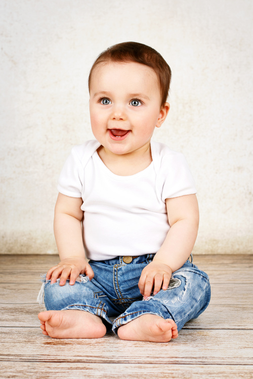 Happy Little Baby Stock Photo 02 free download