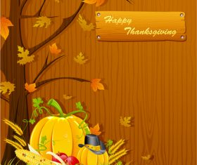 Happy thanksgiving festvial background vector