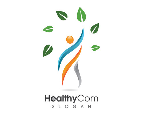 Healthy logo design vectors 01