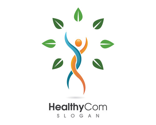 Healthy logo design vectors 02