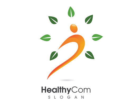 Healthy logo design vectors 03