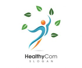 Healthy logo design vectors 04