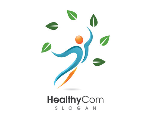 Healthy logo design vectors 04