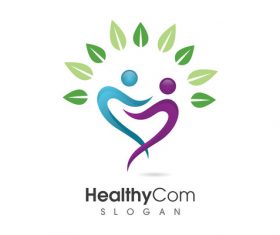 Healthy logo design vectors 05