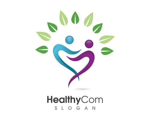 Healthy logo design vectors 05