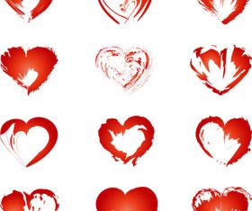 Heart-shaped light efficiency vector 01