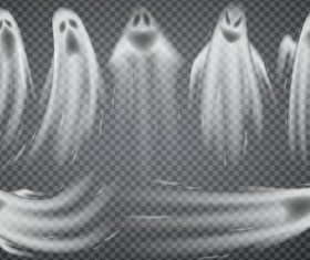 Helloween ghost design illustration vector 01