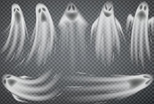Helloween ghost design illustration vector 01