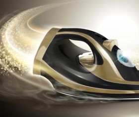 Hotwave iron illustration design vectors 05