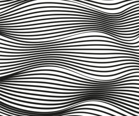 Infinity wave line pattern vector material 01