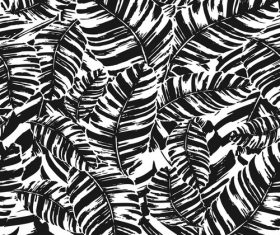 Leaf decorative pattern design vector