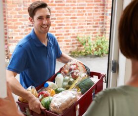 Logistics delivery Stock Photo