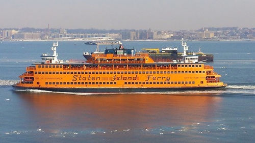 Manhattan Cruises Stock Photo