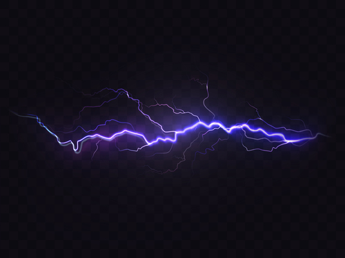 Night sky lightning background vectors 02