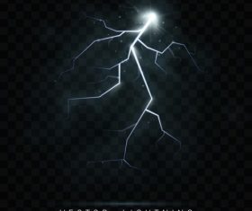 Night sky lightning background vectors 03
