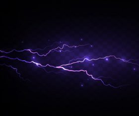 Night sky lightning background vectors 09