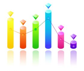 Office commercial element color histogram vector material