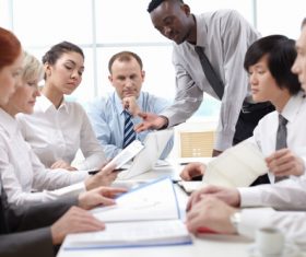 Office group meeting Stock Photo 01